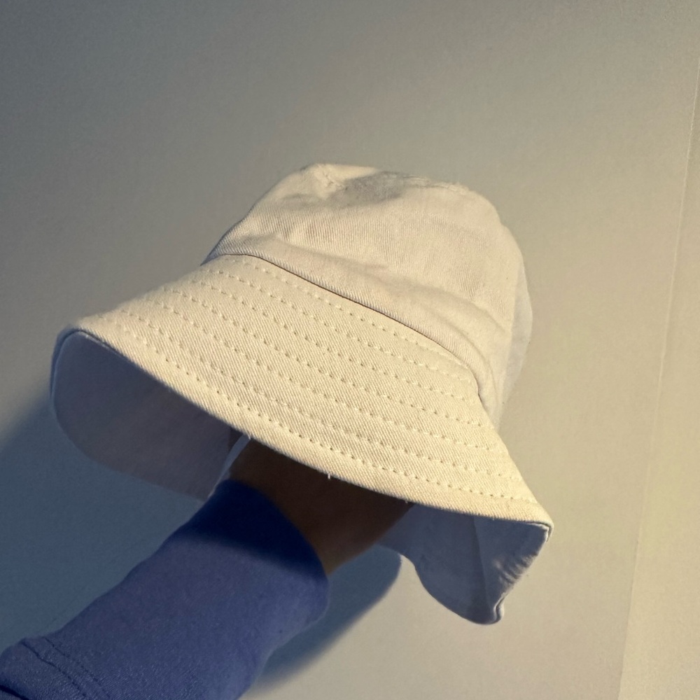 White Bucket Hat